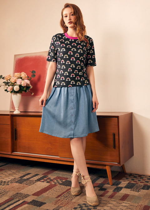 Lucky Charm Rainbow Tee (Final Sale)