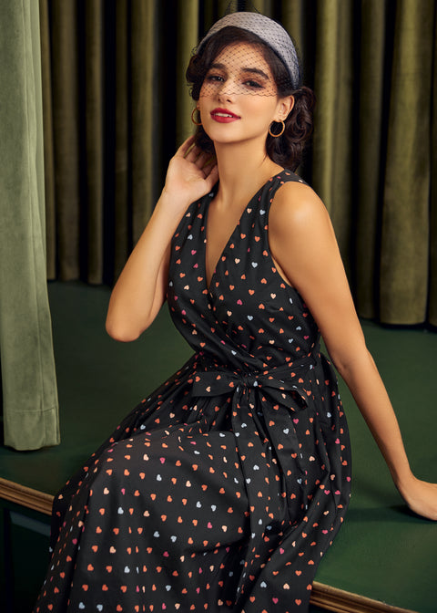 Instant Energy Faux-Wrap Dress