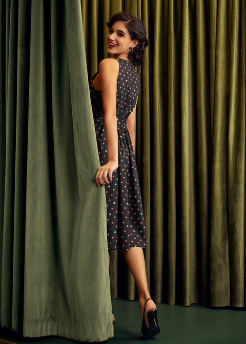 Instant Energy Faux-Wrap Dress