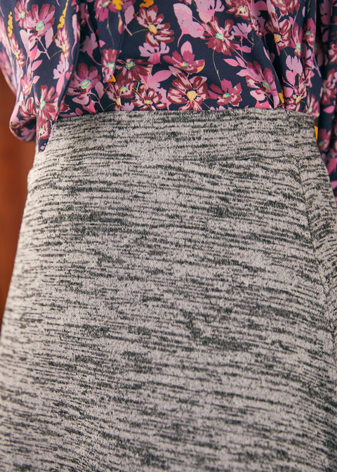 Excellence Attained Knit Midi Skirt