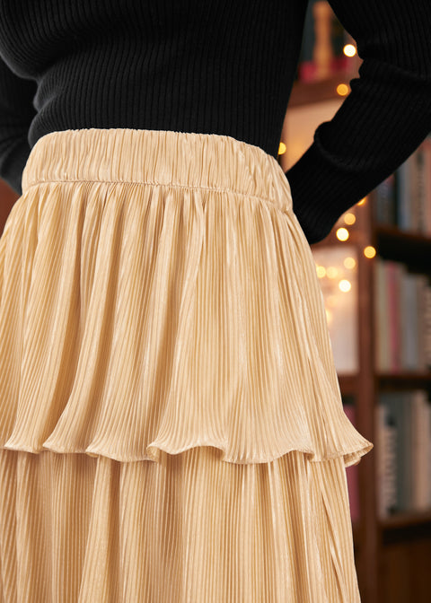 Vintage Tales Tiered Midi Skirt