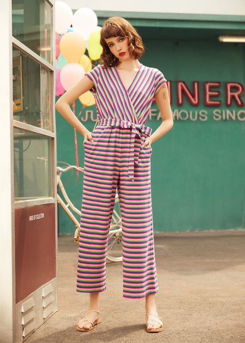 The Twist & Stripe Jumpsuit