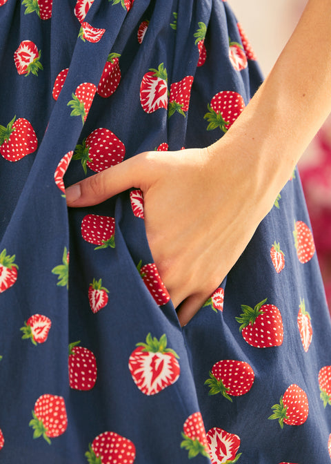 Cutaway Shirt Fit & Flare Dress