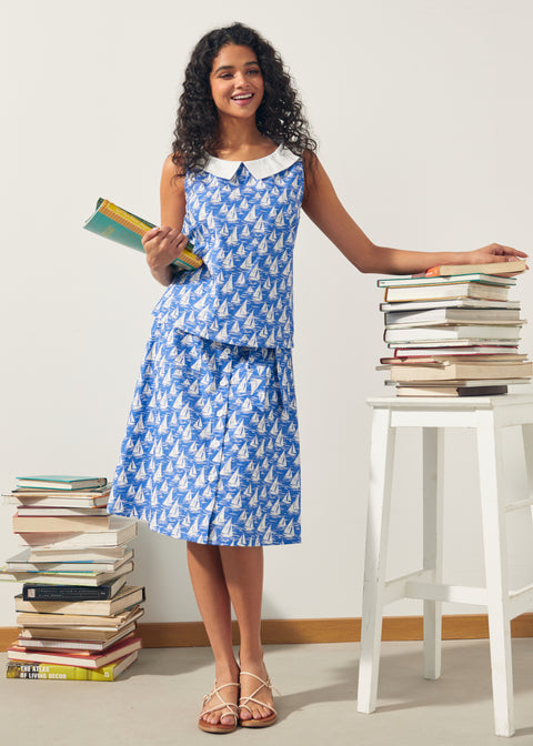 The Class Act Collar Top