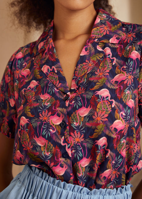 Call It A Classic Camp Collar Shirt