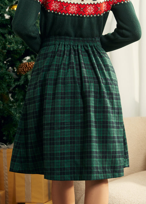 Evergreen Outing Midi Skirt