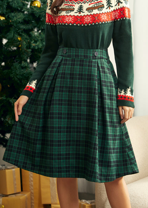 Evergreen Outing Midi Skirt