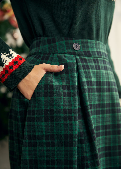 Evergreen Outing Midi Skirt