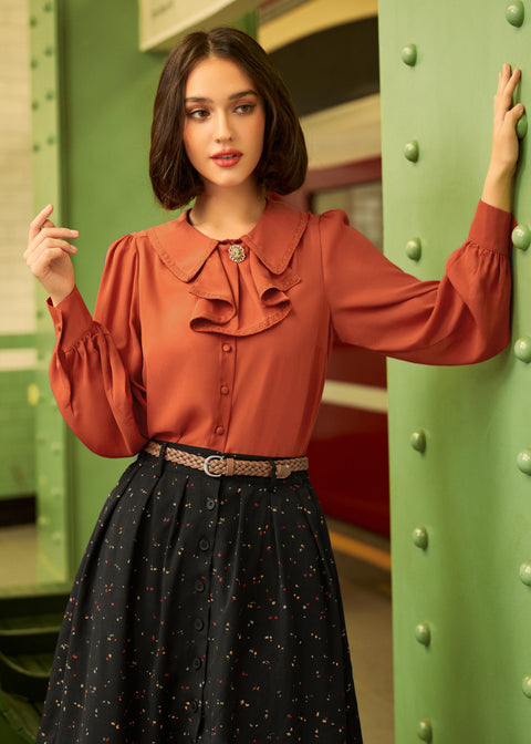 Ruffle With It Blouse