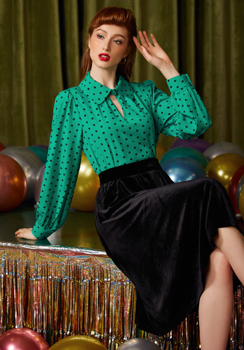 Excellence Attained Knit Midi Skirt