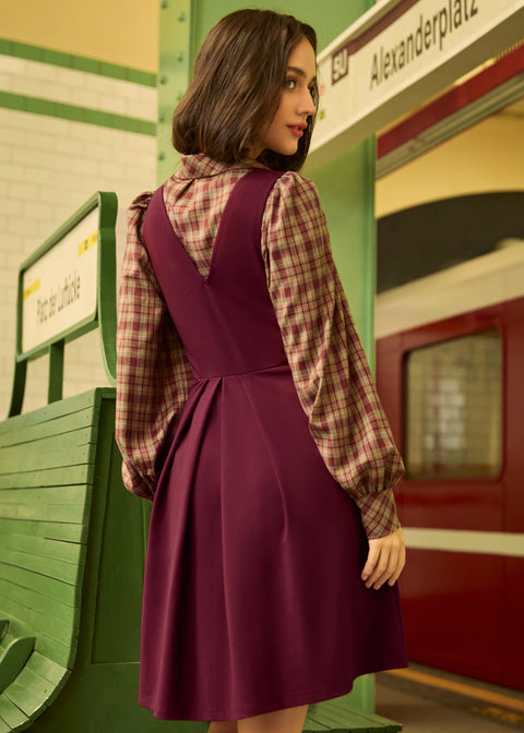 The Campus Cutie Jumper Dress