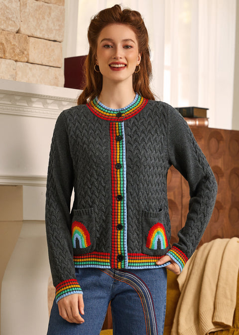 Twist & Shout Cable Cardigan