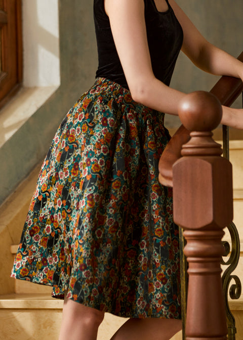 More Than Charming Brocade Skirt