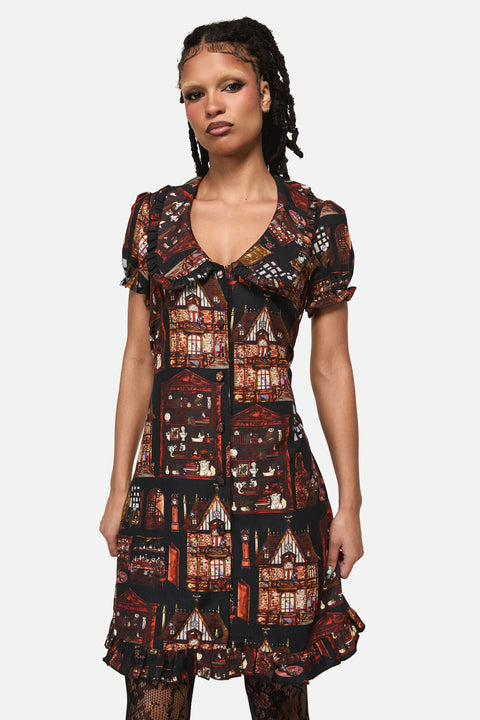 Covenstead A-Line Goth Dress