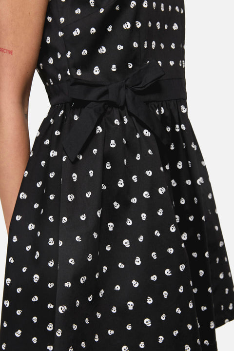 Cranium Goth Mini Dress