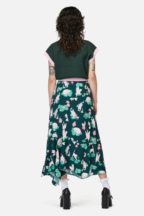 Lilycat Cottagecore Midi Skirt