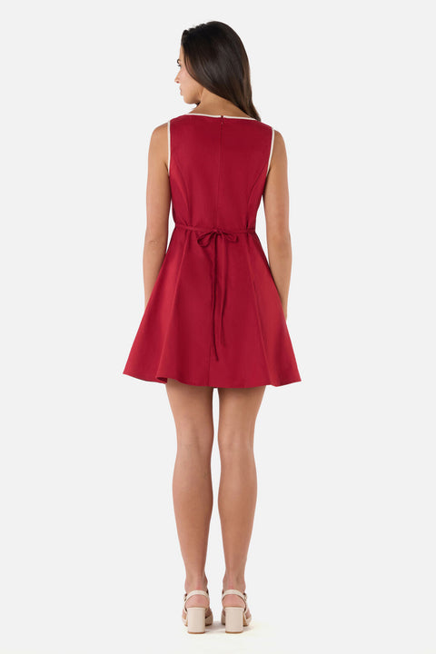 Bailey Contrast Mini Dress