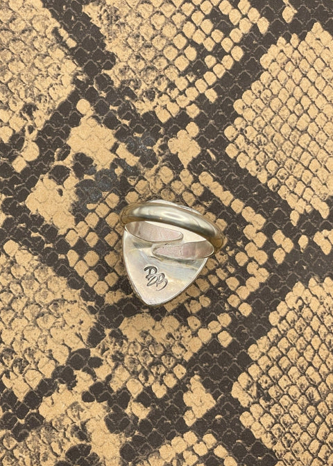 Sterling Silver Scorpion Heart Ring